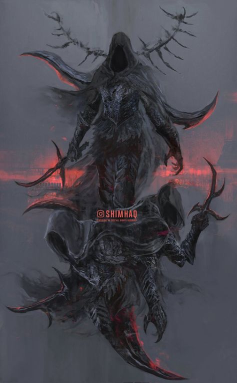 Dark Souls Concept Art, Black Knife, Dark Souls Artwork, Software Art, Bloodborne Art, Soul Game, Dark Souls Art, Dark Soul, Monster Concept Art