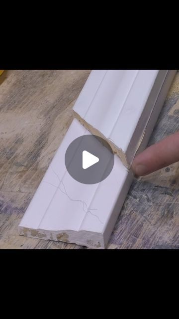 TheFixer on Instagram: "How to cut trim with minimal tools. #homerepair #trim #carpentry #thefixer #homerepair" How To Cut Trim Angles, Trim Carpentry, Wood Trim, Mitered Corners, Home Repair, Simple Tricks, Household Hacks, Carpentry, Home Remodeling