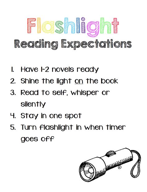 Flashlight Reading as a Classroom Reward Flashlight Reading, Flashlight Friday, Reading Rules, Whole Class Rewards, Literacy Week, Jen Jones, Read To Self, Elementary Library, Classroom Rewards