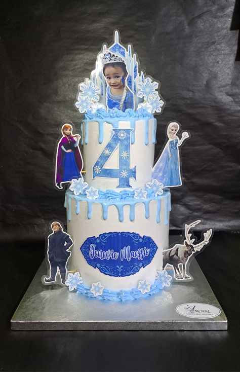 Frozen Theme Cake, Frozen Theme, Theme Cake, Themed Cakes, Cake Designs, Pastry, Frozen, Baking, Collage