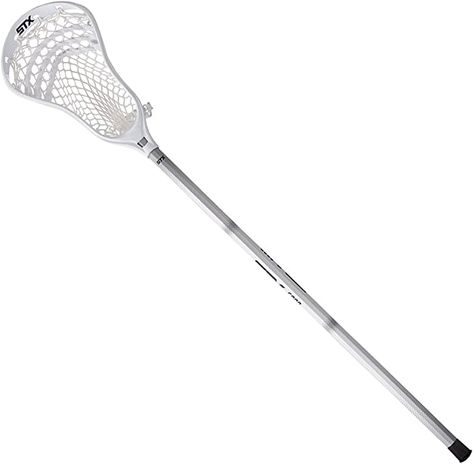 The STX Stallion 200 is a top choice for beginner lacrosse players.
Inspired by the elite STX men’s Stallion U550 head and includes soft mesh stringing
Complete stick only - includes new STX 6000 series alloy handle featuring tonal "memory marker" graphics
Easy catching and ball control for all entry-level boys players
Meets NCAA and NFHS Rules Lacrosse Stick, Lacrosse Sticks, Lacrosse, Christmas List, Mesh, Sports, Christmas, Black