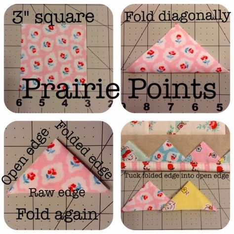 Quilts With Prairie Points, Praire Points How To Make, Embroidery Quilts Ideas, Prairie Points, Quilt Borders, Border Ideas, Quilt Border, Quilt Binding, Quilting Techniques