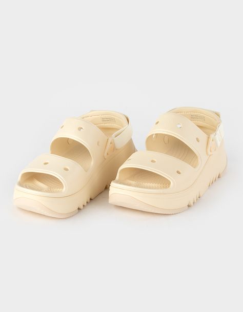 Croc Platform Sandals, Crocs Getaway Platform Flip, Platform Crocs Sandals, Beach Slip-on Sandals With Chunky Platform, Womens Platform Sandals, Outdoor Platform Sandals, Synthetic Material, Shoe Company, Rubber Heels, The Outdoors