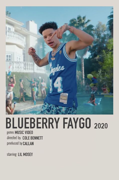 minimalist music video poster lil mosey Lil Mosey Blueberry Faygo, Music Album Covers Lil Tjay, Lil Mosey Videos, Lil Mosey Album Cover, Music Video Poster, Lil Nas X Montero Album Cover, Blueberry Faygo, Lil Yatchy Album Covers, Video Poster