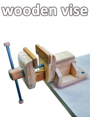 Wood Vise, Mechanical Toys, Bench Vice, Bench Vise, Woodworking Hand Tools, Homemade Tools, Unique Diy Gifts, Diy Metal, Woodworking Project