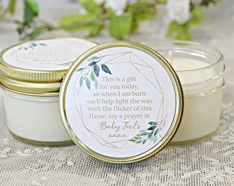 Baby shower candles favors "make a wish" | Etsy Candles For Baby Shower Favors, Candle For Baby Shower Gift, Candle Prayer For Baby Shower Favors, Baby Shower Poems, Baby Shower Candle Favors Poem, Tea Light Candle Baby Shower Favor, Pink Baby Shower Favors, Candle Shower Favors, Baby Shower Gifts For Guests