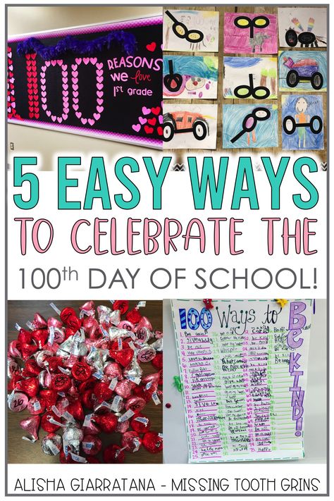 100tg Day Of School Ideas, 100 Days Of School Centers, School Castle, 100th Day Of School Crafts, 100s Day, 100 Day Of School Project, Missing Tooth, School Valentines, 100 Day Celebration