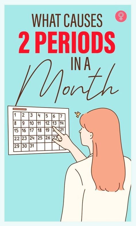 Why You’re Getting Your Period Twice In One Month #MenstrualCycle #PeriodIssues #WomenHealth #MenstrualHealth Period Cycle, Heavy Periods, Health Plus, Menstrual Health, Health Routine, Healthy Advice, Simple Health, Daily Health Tips, Health Books