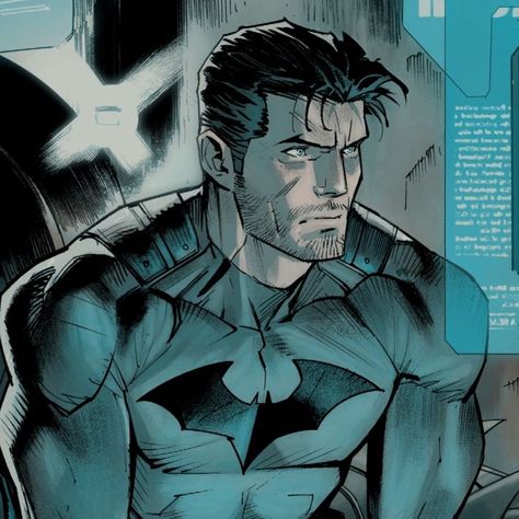 | Bruce Wayne Batman comic icon | DC comics | #dccomics #batman Batman Arkham Knight, Arkham Knight, Batman Arkham, Bruce Wayne, A Drawing, A Man, Batman, Comics