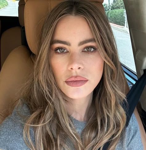 Sofia Vergara Hair Color, Sofia Vergara Hair, Brown Hair Balayage, Brown Balayage, Sofia Vergara, Hair Inspo Color, Hair Envy, Balayage Hair, Hair Goals