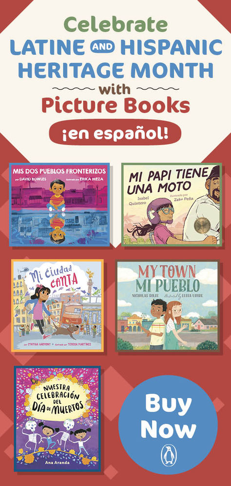 Picture books for Latine and Hispanic Heritage Month! Books In Spanish, Hispanic Art, Spanish And English, Hispanic Heritage Month, Hispanic Heritage, Heritage Month, Penguin Random House, Random House, Picture Books