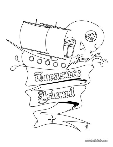 Treasure Island Birthday Party, Classroom Team Building Activities, Book Exchange Party, Island Birthday, Pirate Coloring Pages, Kid Book, Rose Coloring Pages, Underwater Theme, Book Exchange