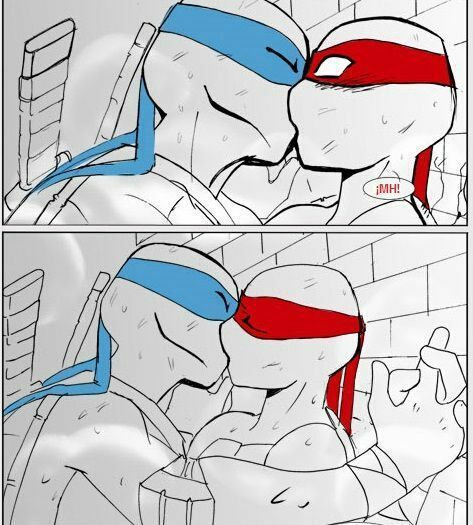 My collection yaoi ( TMNT, Ninjago and others) - Leonael - Halaman 2 - Wattpad Raphael Tmnt, Tmnt Characters, Tmnt Leo, Tmnt Comics, Cartoon Ships, Free T Shirt Design, Teenage Mutant Ninja Turtles Art, Tmnt Artwork, Gay Comics