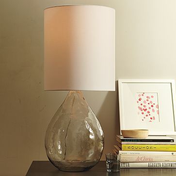 Remodelaholic | Turning a Glass Vase Into a Lamp Tutorial Pottery Barn Lamps, West Elm Inspired, Large Glass Vase, Make A Lamp, I Love Lamp, Vase Lamp, Glass Jug, Diy Vase, Diy Lamp