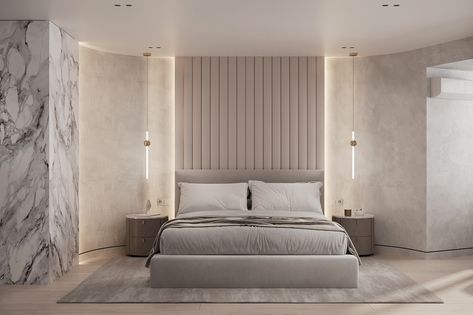 MIRA on Behance Bedroom Design Modern, Luxe Bedroom, Luxury Bedroom Furniture, Bedroom Colour Palette, Bedroom Decor For Teen Girls, Ceiling Design Bedroom, Tv Units, Bedroom Bed Design, Classic Bedroom