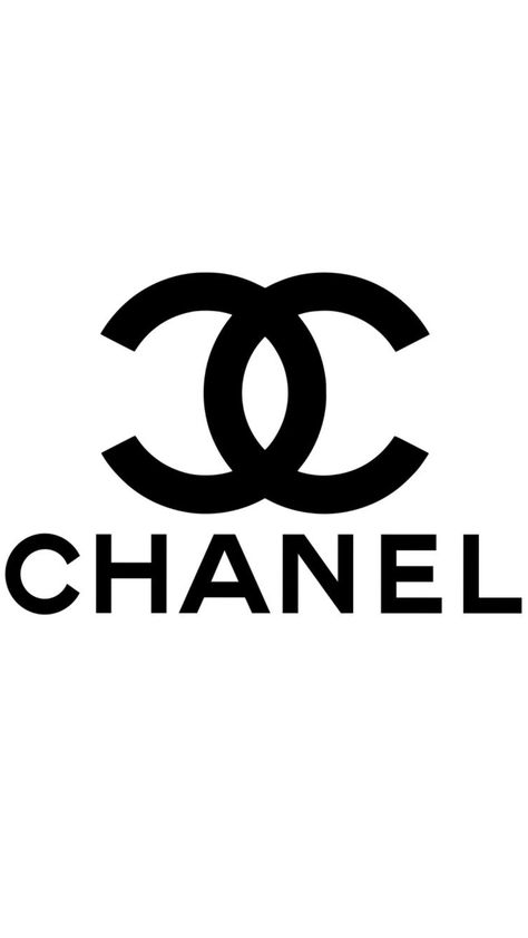 #chanel #blackandwhite #rich Chanel Wallpaper Black, Chanel Aesthetic Logo, Chanel Symbol, Channel Wallpaper, Chanel Printable, Black And White Chanel, Coco Chanel Wallpaper, Chanel Wallpaper, Chanel Aesthetic