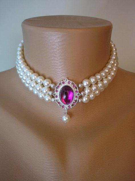 Swarovski Pearl Choker Indian Wedding Choker Pearl Bridal | Etsy Indian Bridal Choker, Wedding Jewellery Designs, Jewellery Pearl, Pearl Drop Pendant, Necklace Emerald, European Jewelry, Bridal Pearl Necklace, Expensive Jewelry Luxury, Fancy Jewellery Designs