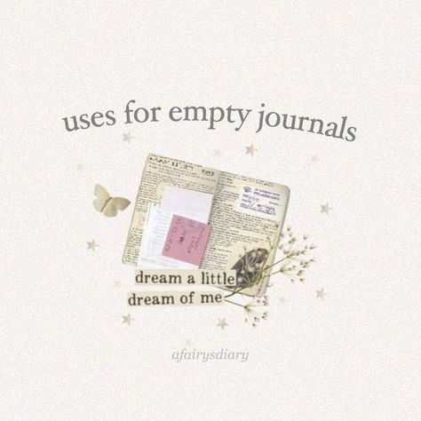 How To Journal For Beginners Aesthetic, Empty Journal Ideas, List Journal Ideas, Glow Up Journal, Empty Notebook Ideas, Journaling Quotes, Empty Journal, Journal Png, Journaling Aesthetic