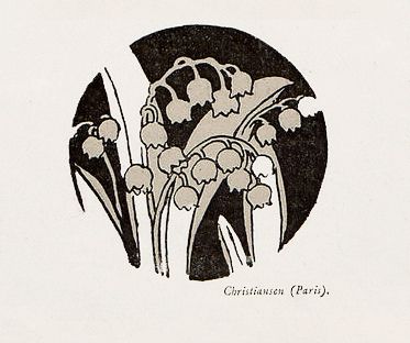 1897 -282 May 1st -from the complete Heidelberg University Library Collection copy | Flickr - Photo Sharing! Lily Of The Valley Tattoo, Tattoos 2023, Valley Tattoo, Heidelberg University, Museum Branding, Art Nouveau Tattoo, Nouveau Tattoo, Blackwork Tattoos, Tiny Shop