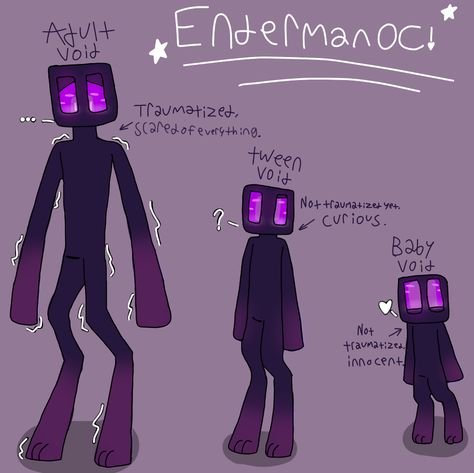 Enderman Oc Base, Enderman Oc, F2u Base, Oc Base, One Month, Me When, Minecraft, Fan Art, Quick Saves