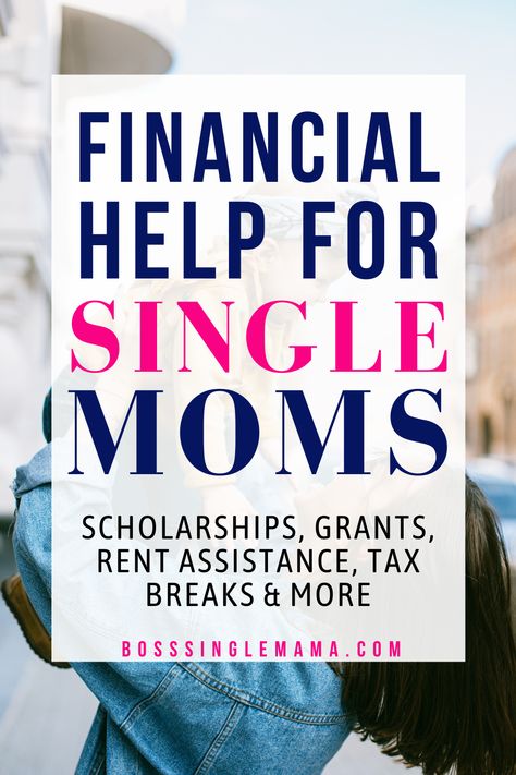 Financial assistance for single moms who need help! Learn how to get financial assistance as a single mom, including rent assistance, daycare assistance, single mom scholarships and more! #singlemoms #financialhelpforsinglemoms Help For Single Moms, Single Mom Finances, Single Mom Budget, Single Mom Help, Single Mom Inspiration, Single Mom Tips, Single Motherhood, Single Mama, Single Mom Life