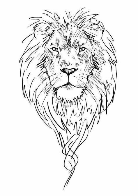 Lion Lion Tattoo Outline, Lion Line Art, Lion Drawing Simple, Tattoo After Care, Iphone Wallpaper Ideas, Triathlon Tattoo, Lion Art Tattoo, Inspo Tattoo, Tattoo Ideas Unique