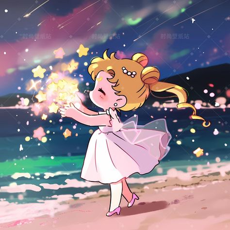 Sailor Moon Happy Birthday, Usagi Pfp, Chibi Sailor Moon, Sailor Moon Cute, Saylor Moon, Moon Icon, Anime Theme, Arte Sailor Moon, Sailor Moon Stars