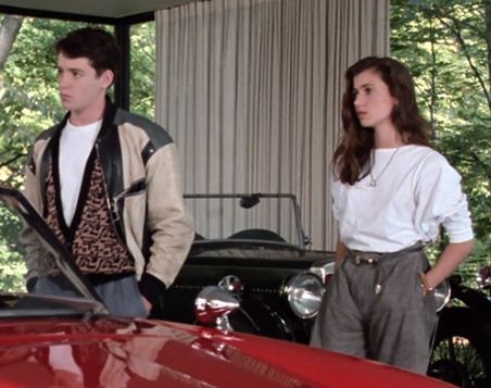 Ferris Buller, J Crew Catalog, Mia Sara, John Hughes Movies, Ferris Bueller’s Day Off, Ferris Bueller's Day Off, Save Ferris, 1980s Movies, Life Moves Pretty Fast