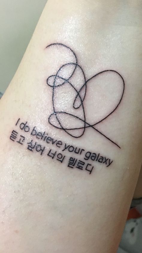 I got a Bangtan tattoo 💜 Jungkook New Tattoo, Bts Mehandi Designs, Small Bts Tattoos, Bts Mehendi Design, Bts Henna Designs, Kdrama Tattoo Ideas, Bts Army Tattoo Ideas, Bts Tattoo Minimalist, Small Korean Tattoos