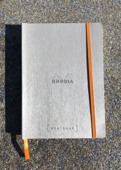 Review of the A5 Rhodia Goalbook. Review Notebook, Notebook