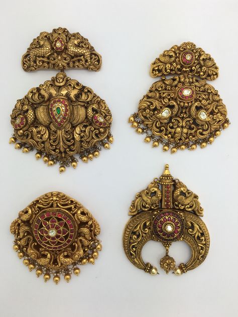 Handmade Nakshi work Gold Nakshi Pendants, Pendent Set Gold Antique, Nakshi Earrings Gold, Nakashi Jewellery Indian Jewelry, Antique Pendants Gold Indian, Nakshi Pendants, Pendent Designs Gold, Nakshi Pendant, Antique Pendent