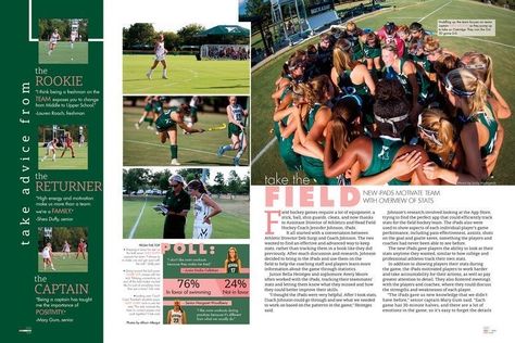 Yearbook Sports Spreads, Newspaper Design Inspiration, Yearbook Covers Themes, Yearbook Design Layout, Teaching Yearbook, Yearbook Template, Yearbook Class, Magazine Design Cover, Book Illustration Layout