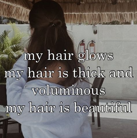 Thick Hair Affirmations, Hair Growth Affirmations, Hair Affirmations, Hair Manifestation, Manifesting Vision Board, Affirmation Board, Vision Board Images, Life Vision Board, Vision Board Affirmations