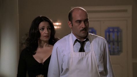 The Sopranos: Season 3, Episode 2 Proshai, Livushka (4 Mar. 2001) Kathrine Narducci , Charmaine Bucco (as Katherine Narducci) John Ventimiglia , Artie Bucco , Katherine Narducci, Kathrine Narducci, Bronx Tale, A Bronx Tale, The Sopranos, Tony Soprano, Goodfellas, Blue Moon, One In A Million