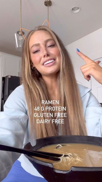 Mindy on Instagram: "I have ramen noodles for lunch EVERY DAY and this is how you can too, bc it’s healthy enough to meet your goals AND enjoy your food. 420 calories 48 G protein Reminder that you can eat till your full and happy every day and still meet all your goals. . . . . #ramen #healthyrecipes #lunch #foodie #momsofinstagram #glutenfree #dairyfree" Healthy Version Of Ramen Noodles, Protein Ramen Noodles, High Protein Ramen, Protein Ramen, Healthy Ramen Noodles, Healthy Ramen, High Protein Low Calorie, Ramen Recipes, Glutenfree Dairyfree