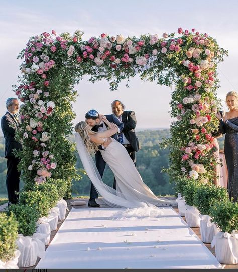 Colorful Wedding Arch, Wedding Chuppah Flowers, Chuppah Ideas, Chuppah Flowers, Wedding Chuppah, Spring Theme, Ceremony Arch, Tuscany Wedding, Wedding Arch