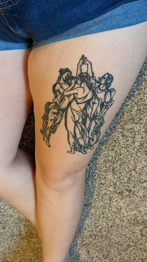 Cups Tarot Tattoo, Three Of Cups Tarot, 3 Of Cups, Three Of Cups, Iris Tattoo, Cup Tattoo, Tarot Tattoo, Cups Tarot, Pretty Tattoos For Women