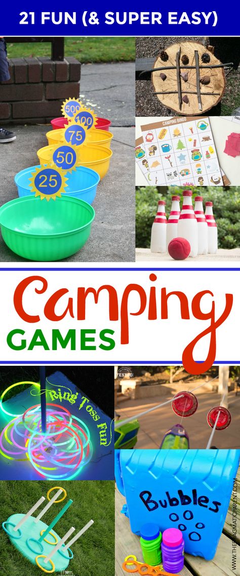 School Age Summer Camp Ideas Fun Crafts, Camping Games Diy, Family Fun Day Activities, End Of Summer Kids Activities, Mom Camp Ideas, Camping Party Games For Kids, Summer School Activities 4th Grade, Kids Summer Camp Ideas, Camping Day At School