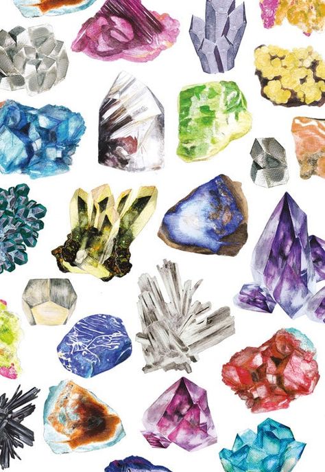 Jewellery Sketches, Crystal Art, Kirigami, Work Life, Rocks And Minerals, Textures Patterns, Rocks And Crystals, Decoupage, Origami