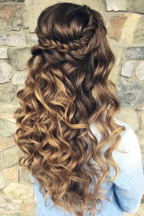 Quinceanera Hairstyles All Down, Blond Rose, Growing Out Bangs, Down Wedding Hairstyles, Simple Prom Hair, Half Up Half Down Wedding, Quinceanera Hairstyles, Wedding Hair Down, Trending Hairstyles