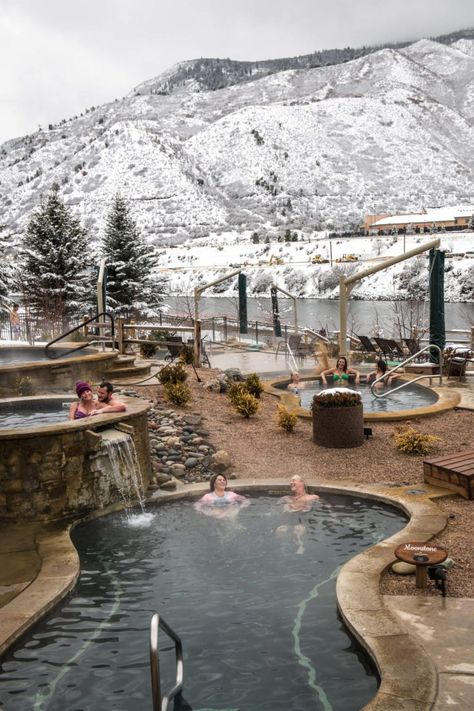 Denver Travel, Visit Denver, Family Ski Trip, Road Trip To Colorado, Explore Colorado, Hot Springs Arkansas, Spring Spa, Iron Mountain, Glenwood Springs