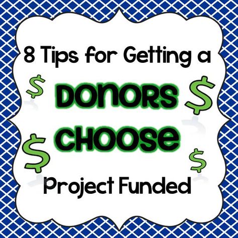 A helpful article for using Donors Choose! The Open Door Classroom: 8 Tips for Getting a Donors Choose Project Funded Donors Choose Projects, Door Classroom, Grants For Teachers, Ela Centers, Pto Ideas, Clever Classroom, Grant Writing, First Year Teachers, Classroom Projects