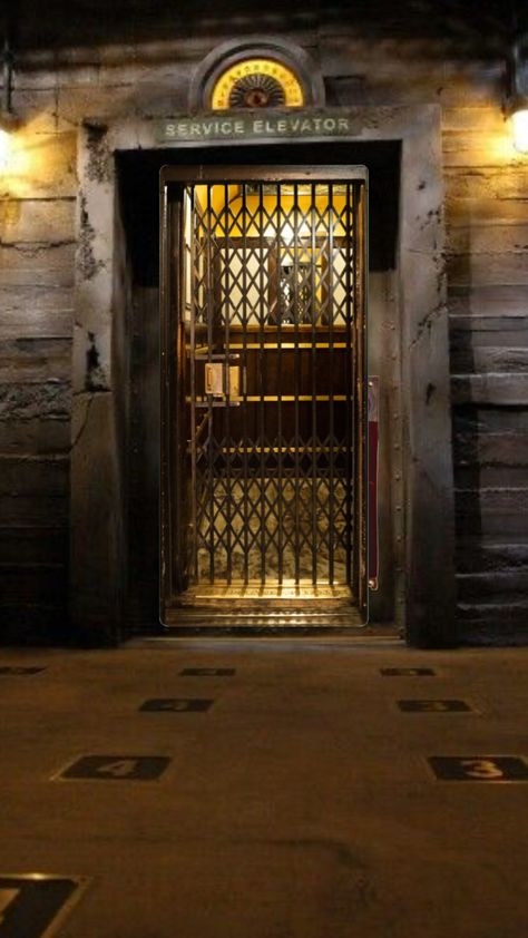 Vintage Elevator Door, Old Elevator Aesthetic, Creepy Elevator, Old Apartment Aesthetic, Scary Elevator, Antique Elevator, Elevator Aesthetic, Old Elevator, Vintage Elevator