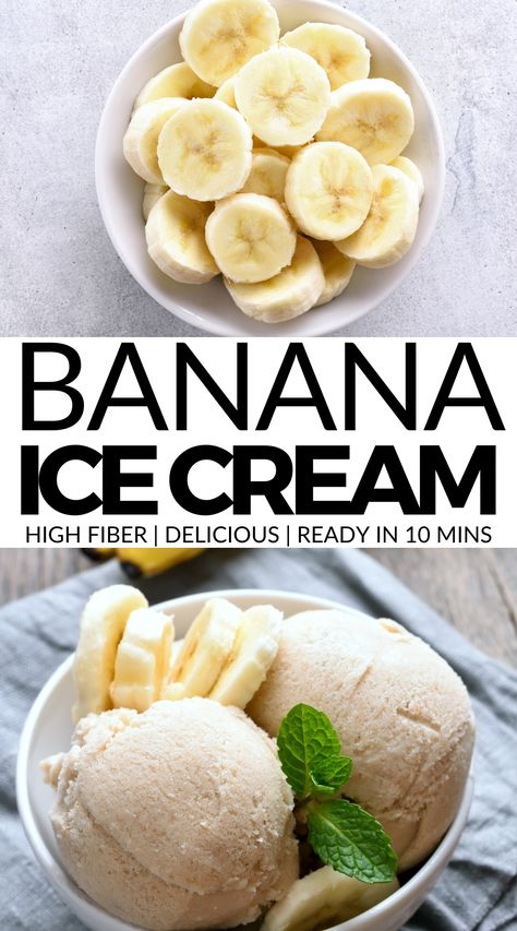 Easy Homemade Banana Ice Cream Recipe – Eat Those Plants Homemade Chocolate Banana Ice Cream, Banana Ice Cream Recipe 3 Ingredients, How To Make Banana Ice Cream, Homemade Banana Ice Cream Recipe, Banana Ice Cream Healthy 3 Ingredients, Ice Cream Recipes Banana, Banana Ice Cream Recipes, Easy Banana Ice Cream, Vegan Banana Ice Cream