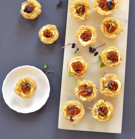 8 Bite-Sized Appetizers You Can Make in a Mini Muffin Tin Mini Muffin Tin Recipes, Cheese Tartlets, Compote Recipe, Chelsea Wedding, Bite Size Appetizers, Muffin Tin Recipes, Superbowl Snacks, Mini Muffin Pan, Appetizer Bites