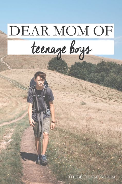 Are you raising teenage boys? Moms, we’ve got you- with heartfelt encouragement from other moms right where you’re at, and sage wisdom to help you make it through this season. Raising Teenagers Humor, Sage Wisdom, Raising Teenagers, Parenting Preteens, Toddler Behavior, Parenting Boys, Parenting Teenagers, Parenting Classes, Raising Boys