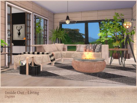 Sims House Cc, Cc Clutter, Sims 4 Living Room, Sims 4 Cc Build, Living Room Sims 4, Sims 4 Cc Furniture Living Rooms, Sims Rooms, House Flippers, Furniture Cc