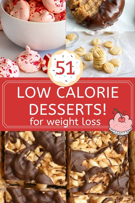 You can fit a variety of food into your diet, including dessert! This list of 51 dessert ideas will help you with weight loss, while also enjoying your food. Noom Diet Plan Recipes Dessert, Low Point Ww Desserts, Desserts On A Diet, Desserts For Dieting, 300 Calorie Desserts, Low Calorie Dessert Ideas, 0 Calorie Dessert, Low Cal Pudding, Low Fat Low Carb Desserts