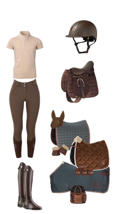 Horse Rider Outfit, Horse Riding Fashion, Equine Clothing, Equestrian Style Outfit, Brown Theme, Horseback Riding Outfits, Horse Riding Clothes, Horseback Rider, Equestrian Lifestyle