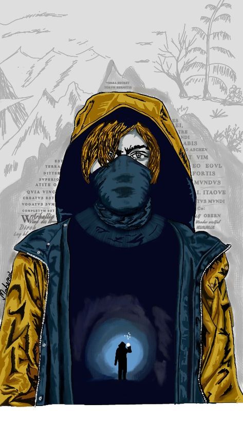 Louis Hofmann, Dark Netflix, Game Of, Movie Poster Art, Paint Art, Netflix Series, Movie Art, Bmx, Dark Aesthetic